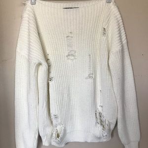 Missguided Distressed Sweater